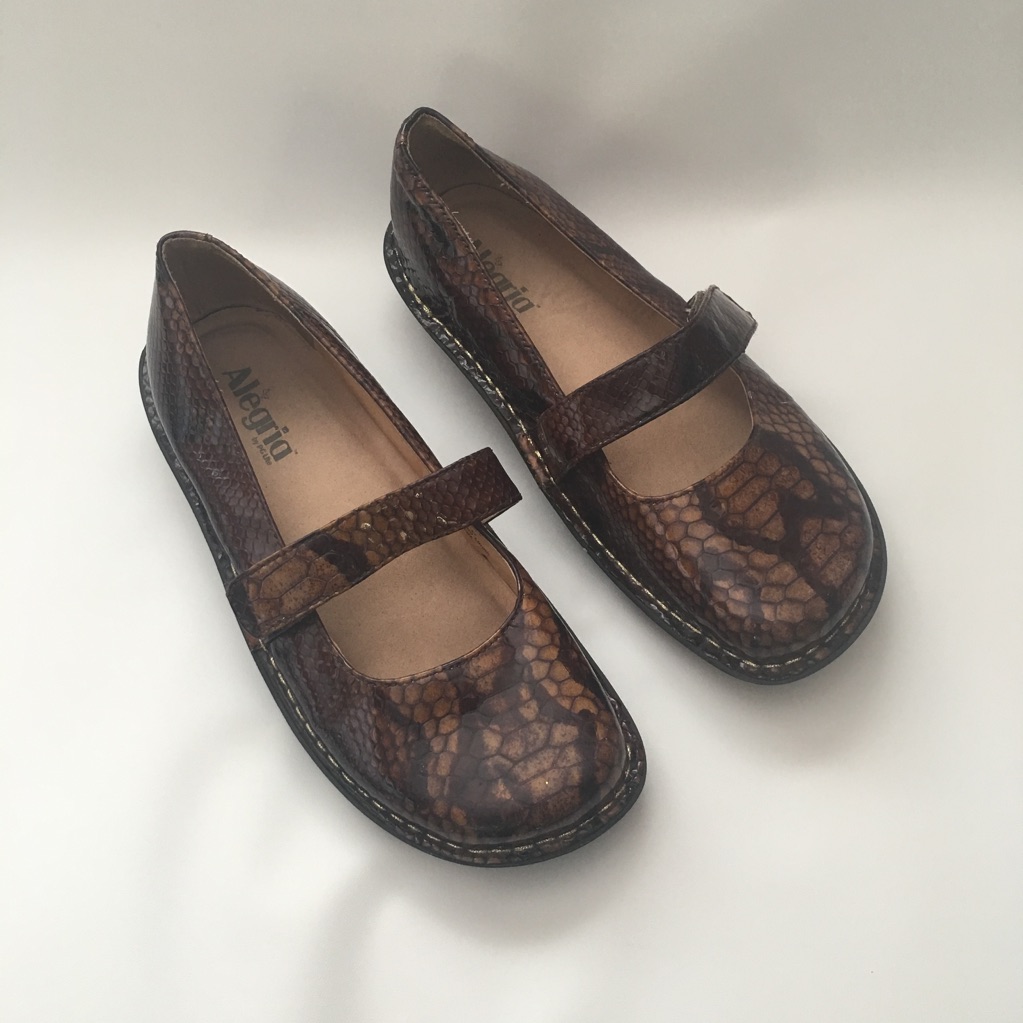 Alegria Python Mary Janes